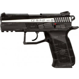 Пистолет пневматический ASG CZ 75 P-07 Duty Nickel Blowback BB кал. 4.5 мм