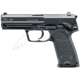 Пистолет пневматический Umarex HK USP Blowback кал. 4.5 мм ВВ Пистолет пневматический Umarex HK USP Blowback кал. 4.5 мм ВВ