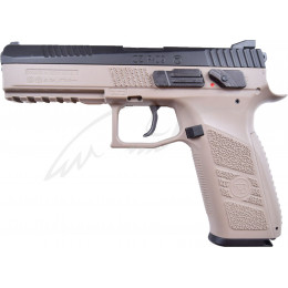  Пистолет пневматический ASG CZ P-09 Black/FDE Blowback Pellet кал. 4.5 мм